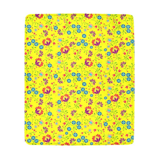 Fleur Indigine Mais Ultra-Soft Micro Fleece Blanket 50"x60" Ultra-Soft Blanket 50''x60'' e-joyer 