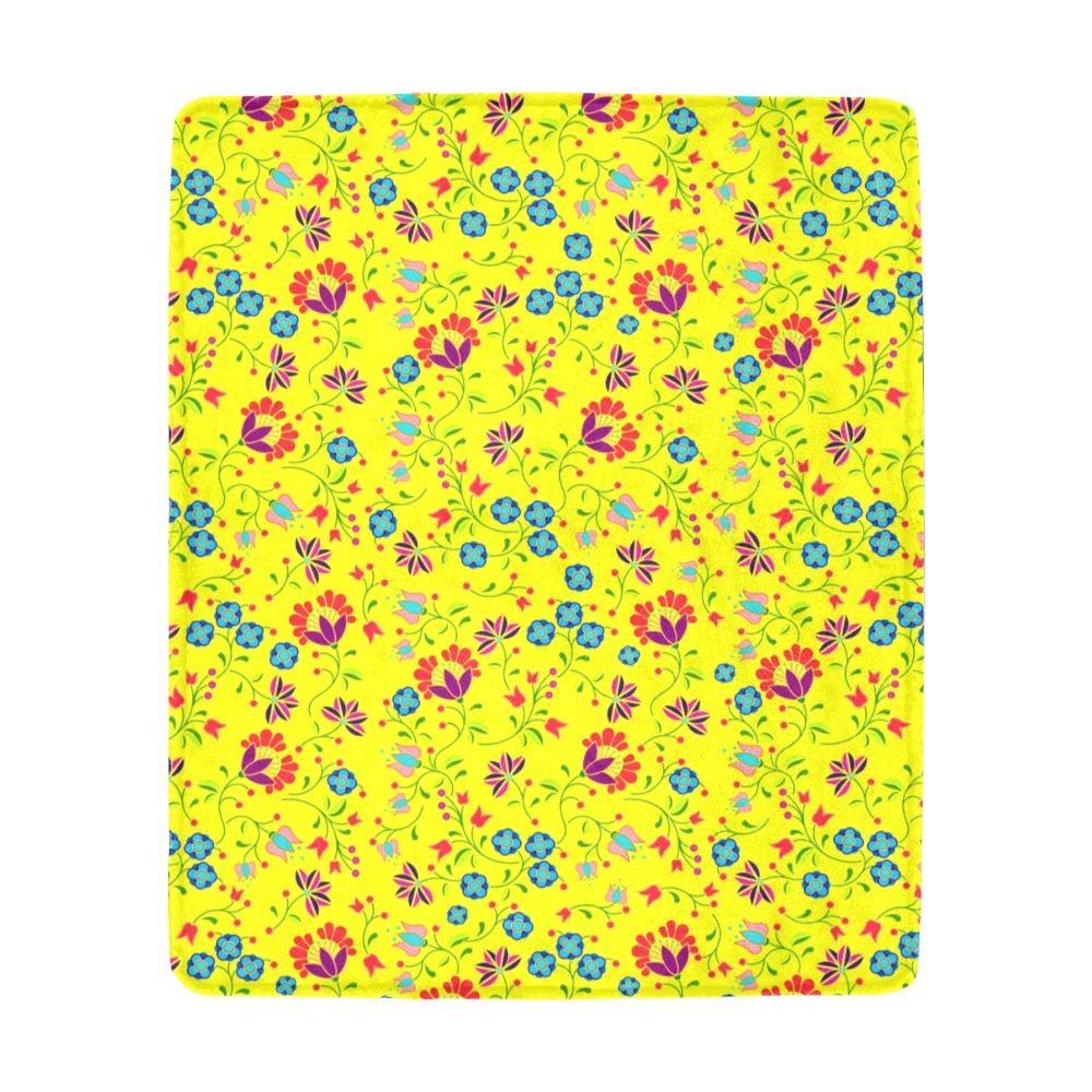 Fleur Indigine Mais Ultra-Soft Micro Fleece Blanket 50