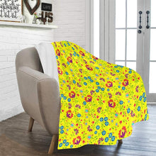 Load image into Gallery viewer, Fleur Indigine Mais Ultra-Soft Micro Fleece Blanket 50&quot;x60&quot; Ultra-Soft Blanket 50&#39;&#39;x60&#39;&#39; e-joyer 
