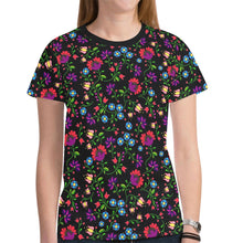 Load image into Gallery viewer, Fleur Indigine New All Over Print T-shirt for Women (Model T45) tshirt e-joyer 
