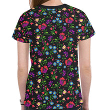 Load image into Gallery viewer, Fleur Indigine New All Over Print T-shirt for Women (Model T45) tshirt e-joyer 
