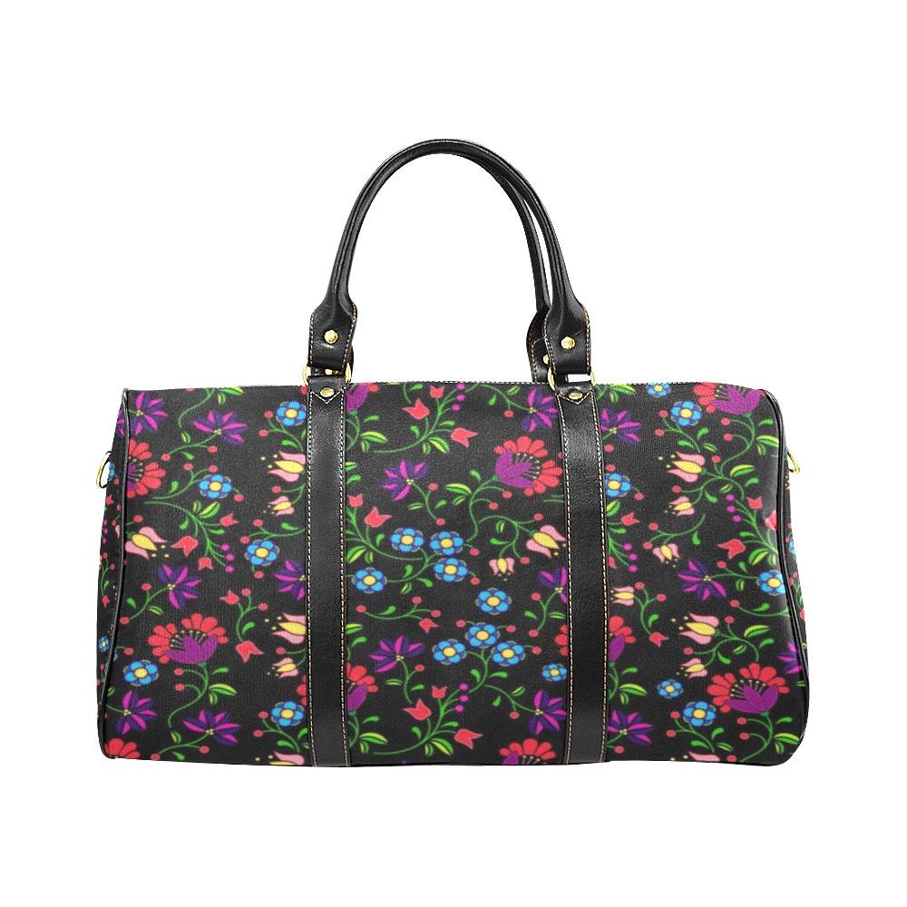 Fleur Indigine New Waterproof Travel Bag/Large (Model 1639) Waterproof Travel Bags (1639) e-joyer 