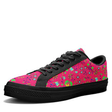 Load image into Gallery viewer, Fleur Indigine Rouge Aapisi Low Top Canvas Shoes Black Sole aapisi Herman 
