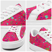 Load image into Gallery viewer, Fleur Indigine Rouge Aapisi Low Top Canvas Shoes White Sole aapisi Herman 
