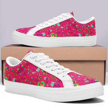 Load image into Gallery viewer, Fleur Indigine Rouge Aapisi Low Top Canvas Shoes White Sole aapisi Herman 
