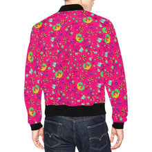 Load image into Gallery viewer, Fleur Indigine Rouge All Over Print Bomber Jacket for Men (Model H19) All Over Print Bomber Jacket for Men (H19) e-joyer 
