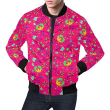 Load image into Gallery viewer, Fleur Indigine Rouge All Over Print Bomber Jacket for Men (Model H19) All Over Print Bomber Jacket for Men (H19) e-joyer 
