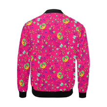 Load image into Gallery viewer, Fleur Indigine Rouge All Over Print Bomber Jacket for Men (Model H19) All Over Print Bomber Jacket for Men (H19) e-joyer 
