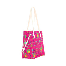 Load image into Gallery viewer, Fleur Indigine Rouge Clover Canvas Tote Bag (Model 1661) Clover Canvas Tote Bag (1661) e-joyer 

