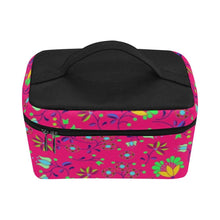 Load image into Gallery viewer, Fleur Indigine Rouge Cosmetic Bag/Large (Model 1658) bag e-joyer 
