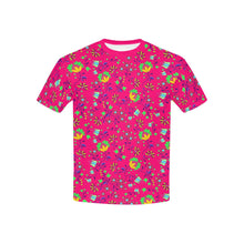 Load image into Gallery viewer, Fleur Indigine Rouge Kids&#39; All Over Print T-shirt (USA Size) (Model T40) All Over Print T-shirt for Kid (T40) e-joyer 
