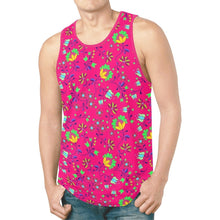 Load image into Gallery viewer, Fleur Indigine Rouge New All Over Print Tank Top for Men (Model T46) New All Over Print Tank Top for Men (T46) e-joyer 
