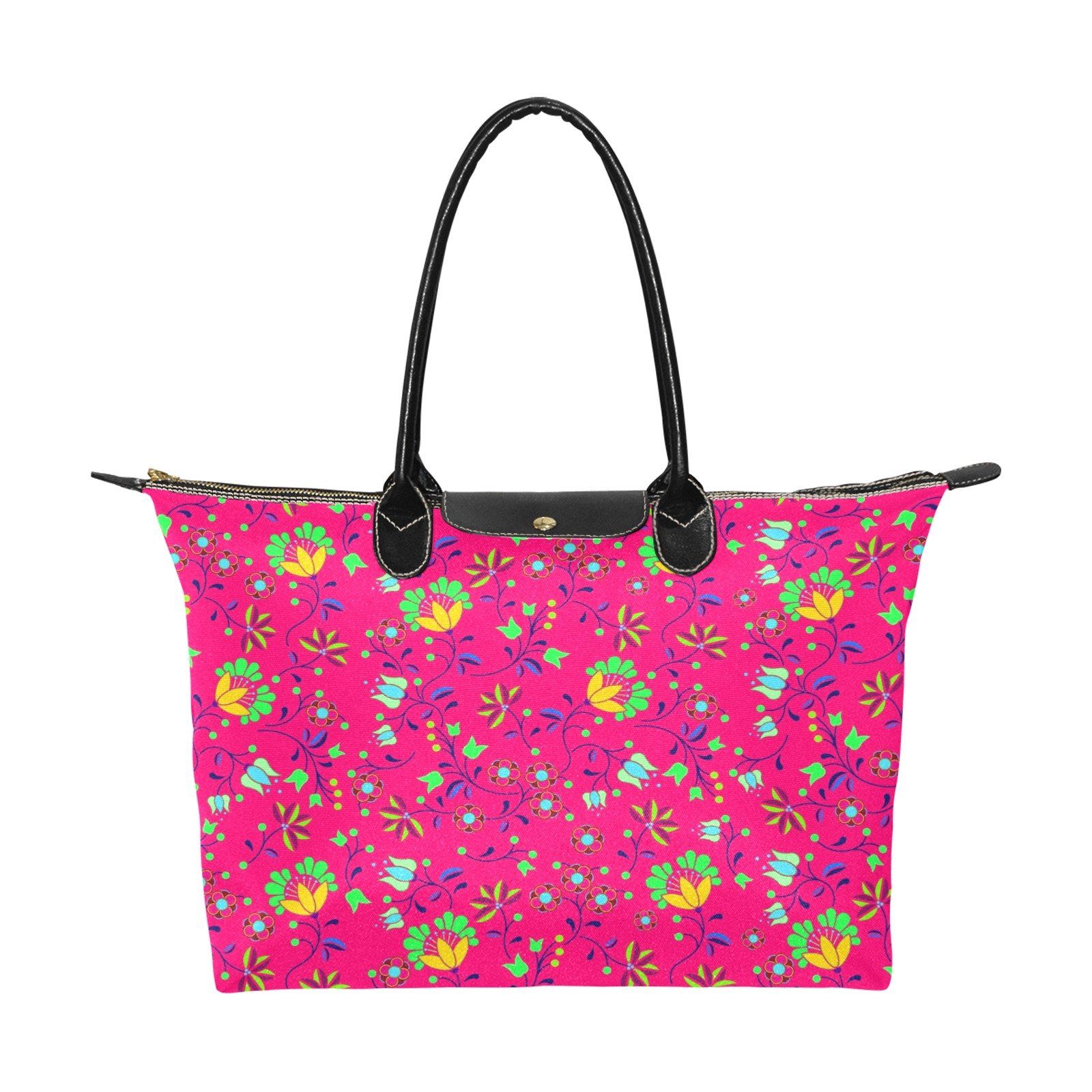 Fleur Indigine Rouge Single-Shoulder Lady Handbag (Model 1714) bag e-joyer 