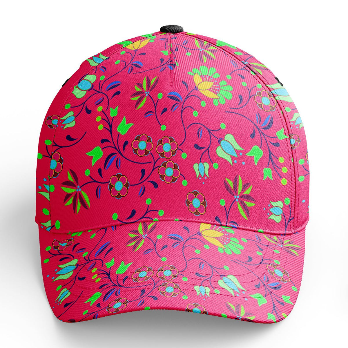 Fleur Indigine Rouge Snapback Hat by 49 Dzine