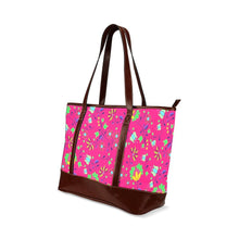 Load image into Gallery viewer, Fleur Indigine Rouge Tote Handbag (Model 1642) Tote Handbags (1642) e-joyer 
