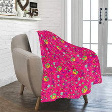 Load image into Gallery viewer, Fleur Indigine Rouge Ultra-Soft Micro Fleece Blanket 40&quot;x50&quot; Ultra-Soft Blanket 40&#39;&#39;x50&#39;&#39; e-joyer 
