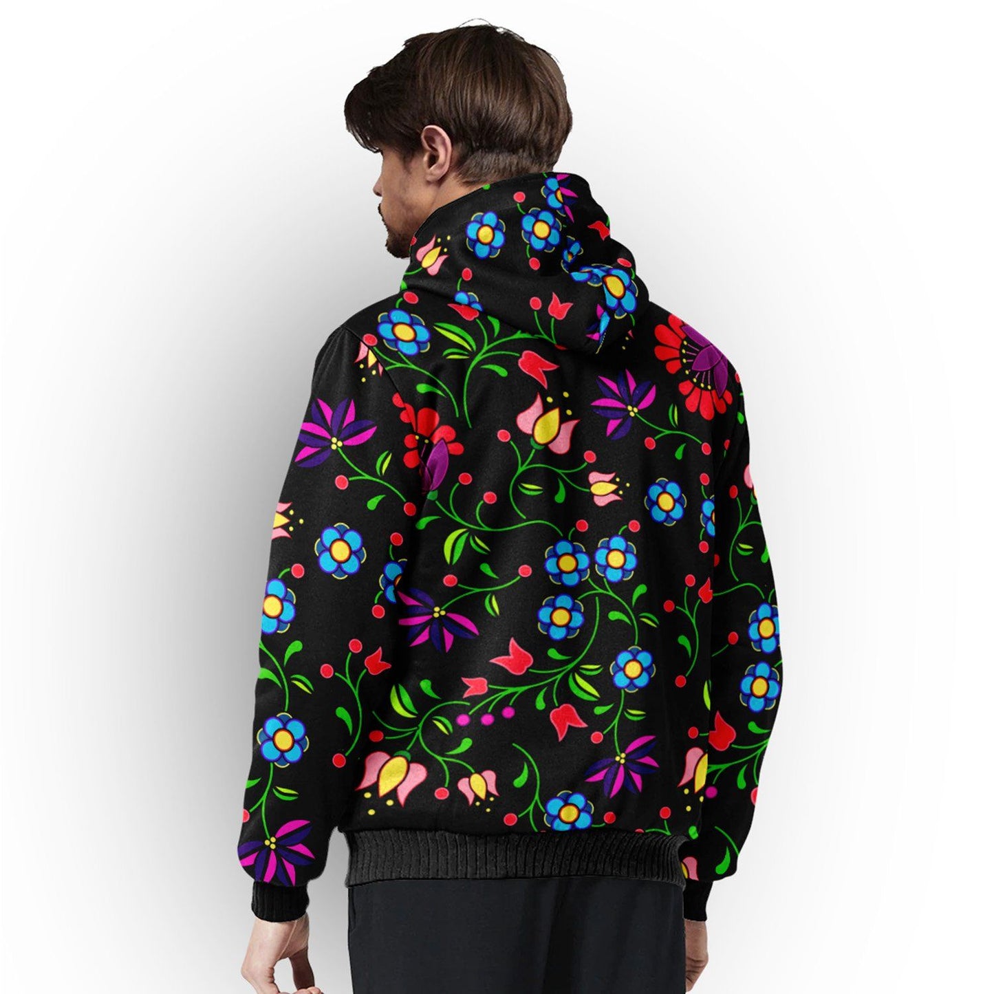Fleur Indigine Sherpa Hoodie hoodie Herman 
