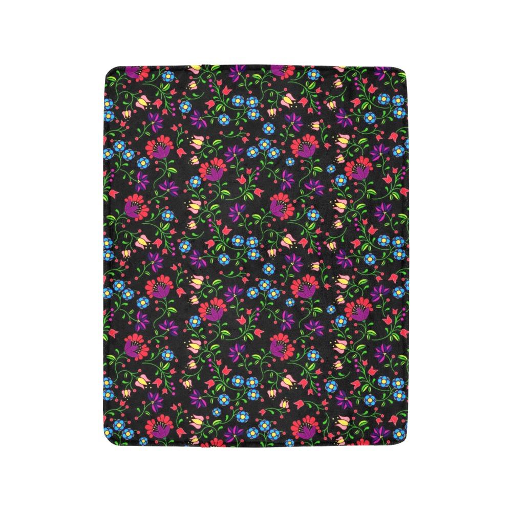 Fleur Indigine Ultra-Soft Micro Fleece Blanket 40