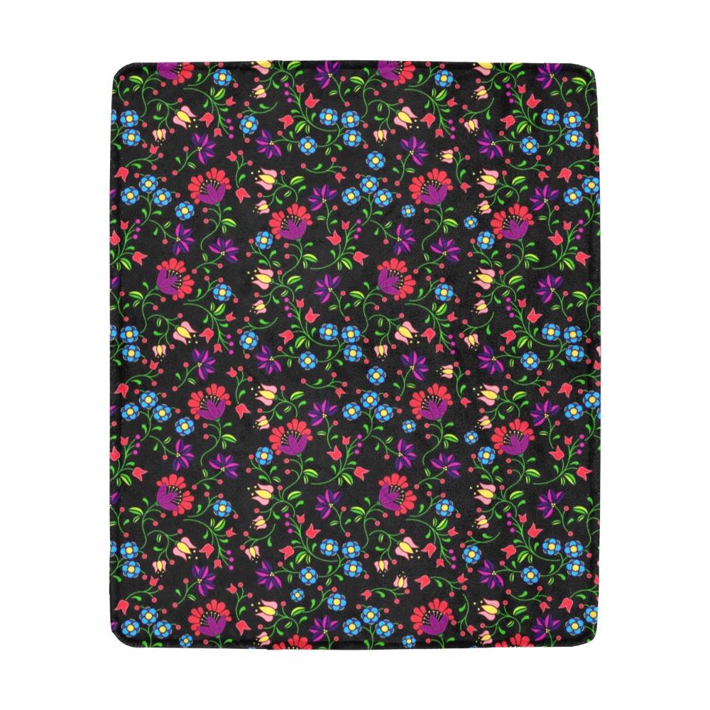 Fleur Indigine Ultra-Soft Micro Fleece Blanket 50"x60" Ultra-Soft Blanket 50''x60'' e-joyer 