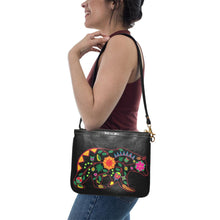 Load image into Gallery viewer, Floarl Bear Small Shoulder Bag (Model 1710) Small Shoulder Bag (1710) e-joyer 
