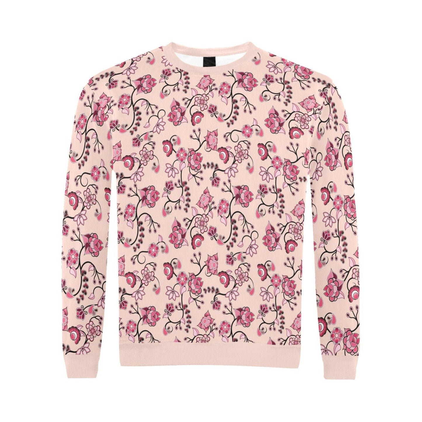 Floral Amour All Over Print Crewneck Sweatshirt for Men (Model H18) shirt e-joyer 