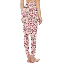 Load image into Gallery viewer, Floral Amour All Over Print High-Waisted Leggings (Model L36) High-Waisted Leggings (L36) e-joyer 
