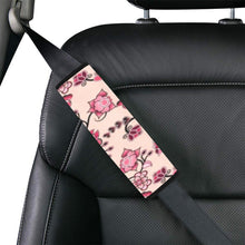 Load image into Gallery viewer, Floral Amour Car Seat Belt Cover 7&#39;&#39;x12.6&#39;&#39; (Pack of 2) Car Seat Belt Cover 7x12.6 (Pack of 2) e-joyer 
