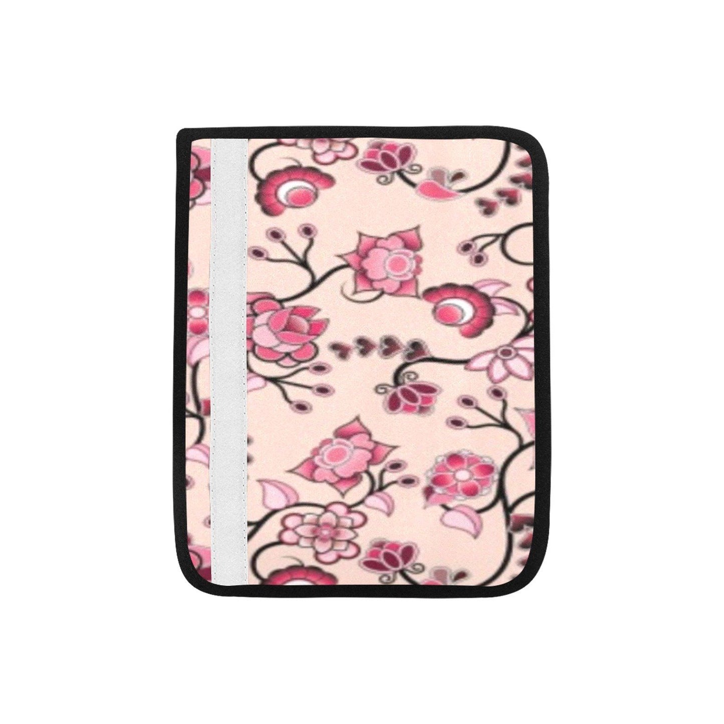 Floral Amour Car Seat Belt Cover 7''x12.6'' (Pack of 2) Car Seat Belt Cover 7x12.6 (Pack of 2) e-joyer 