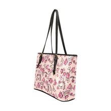 Load image into Gallery viewer, Floral Amour Leather Tote Bag/Large (Model 1640) Leather Tote Bag (1640) e-joyer 
