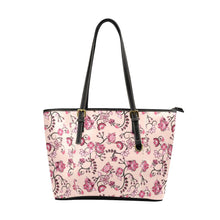 Load image into Gallery viewer, Floral Amour Leather Tote Bag/Large (Model 1640) Leather Tote Bag (1640) e-joyer 
