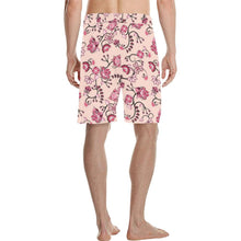 Load image into Gallery viewer, Floral Amour Men&#39;s All Over Print Casual Shorts (Model L23) Men&#39;s Casual Shorts (L23) e-joyer 
