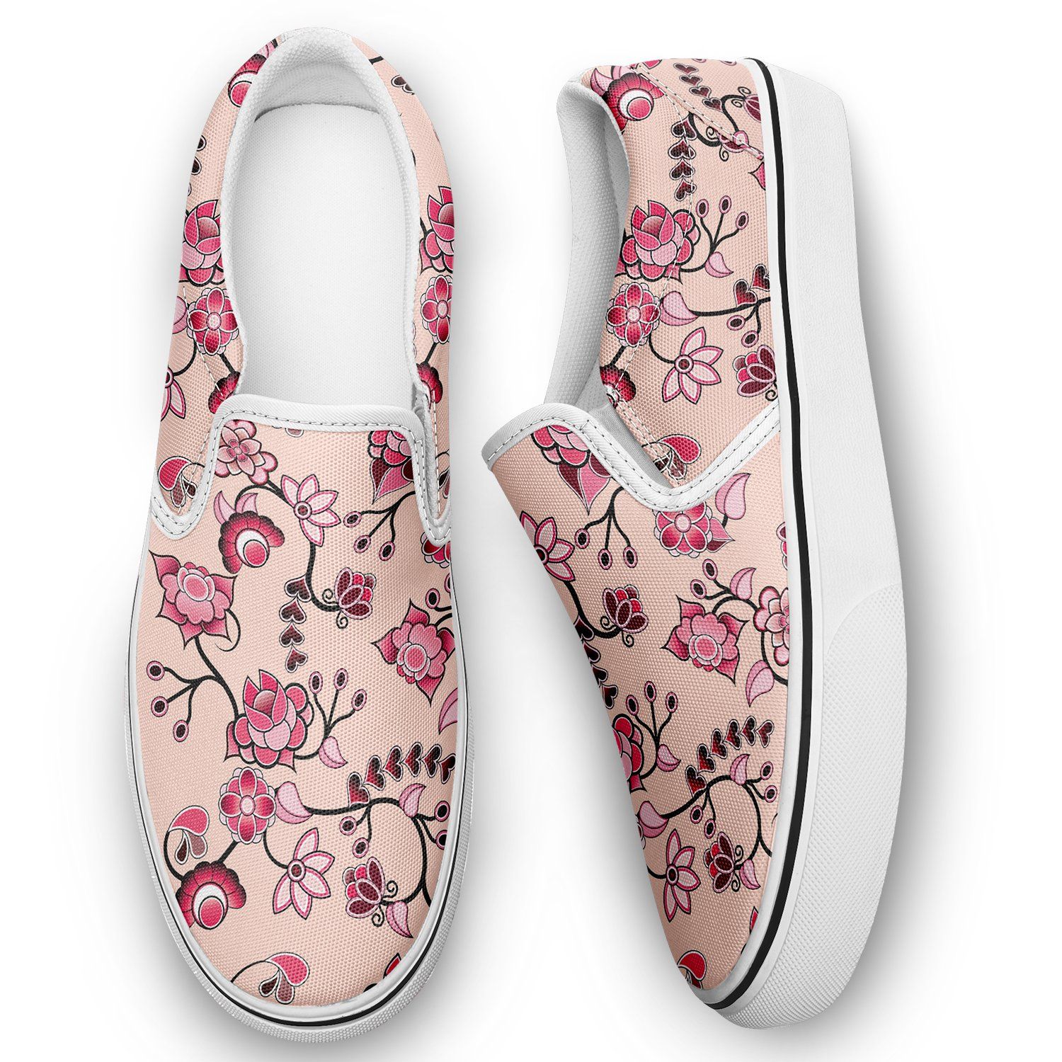 Floral Amour Otoyimm Canvas Slip On Shoes otoyimm Herman 