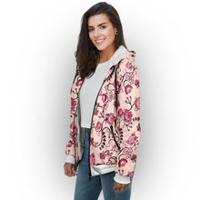 Load image into Gallery viewer, Floral Amour Sherpa Hoodie hoodie Herman 
