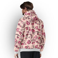 Load image into Gallery viewer, Floral Amour Sherpa Hoodie hoodie Herman 
