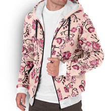 Load image into Gallery viewer, Floral Amour Sherpa Hoodie hoodie Herman 
