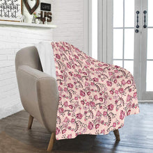Load image into Gallery viewer, Floral Amour Ultra-Soft Micro Fleece Blanket 40&quot;x50&quot; Ultra-Soft Blanket 40&#39;&#39;x50&#39;&#39; e-joyer 

