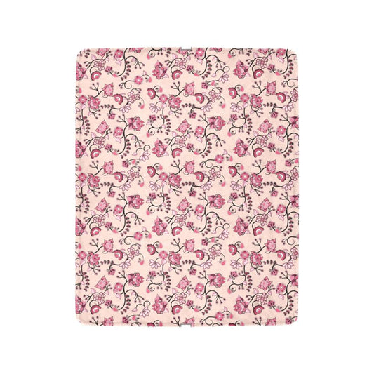 Floral Amour Ultra-Soft Micro Fleece Blanket 40"x50" Ultra-Soft Blanket 40''x50'' e-joyer 