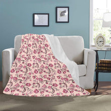 Load image into Gallery viewer, Floral Amour Ultra-Soft Micro Fleece Blanket 50&quot;x60&quot; Ultra-Soft Blanket 50&#39;&#39;x60&#39;&#39; e-joyer 
