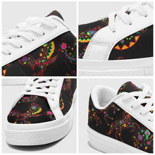 Load image into Gallery viewer, Floral Animals Aapisi Low Top Canvas Shoes White Sole aapisi Herman 
