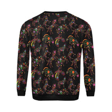 Load image into Gallery viewer, Floral Animals All Over Print Crewneck Sweatshirt for Men (Model H18) shirt e-joyer 
