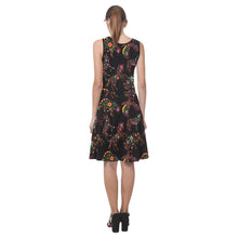 Load image into Gallery viewer, Floral Animals Atalanta Sundress (Model D04) Atalanta Sundress (D04) e-joyer 
