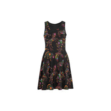 Load image into Gallery viewer, Floral Animals Atalanta Sundress (Model D04) Atalanta Sundress (D04) e-joyer 
