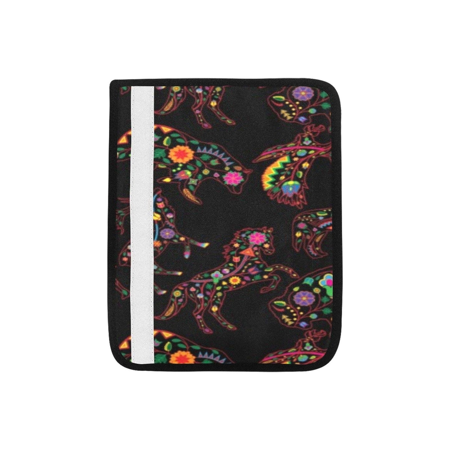 Floral Animals Car Seat Belt Cover 7''x12.6'' (Pack of 2) Car Seat Belt Cover 7x12.6 (Pack of 2) e-joyer 