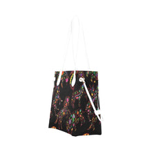 Load image into Gallery viewer, Floral Animals Clover Canvas Tote Bag (Model 1661) Clover Canvas Tote Bag (1661) e-joyer 
