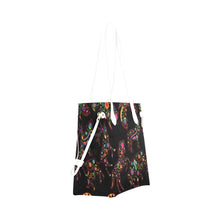 Load image into Gallery viewer, Floral Animals Clover Canvas Tote Bag (Model 1661) Clover Canvas Tote Bag (1661) e-joyer 
