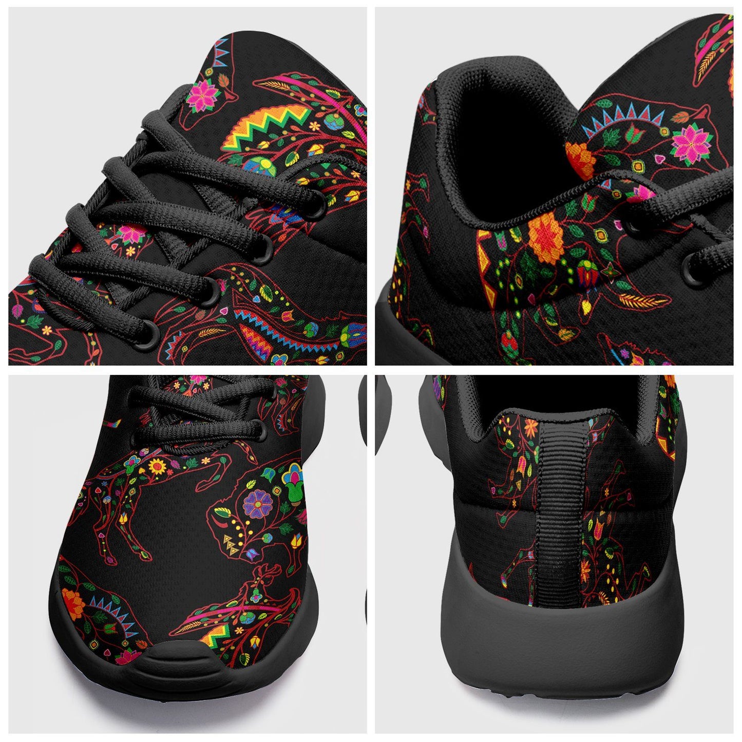 Floral Animals Ikkaayi Sport Sneakers ikkaayi Herman 