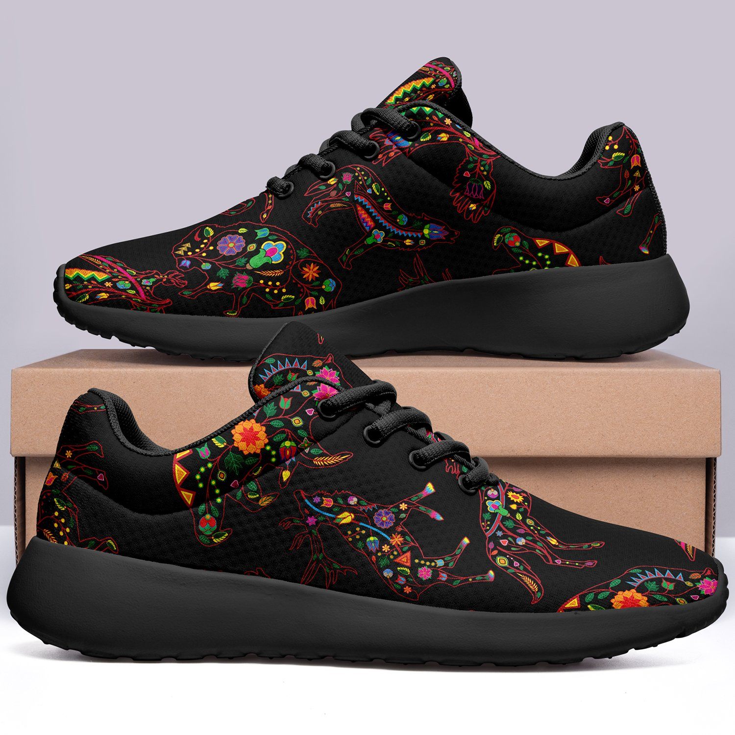 Floral Animals Ikkaayi Sport Sneakers ikkaayi Herman 