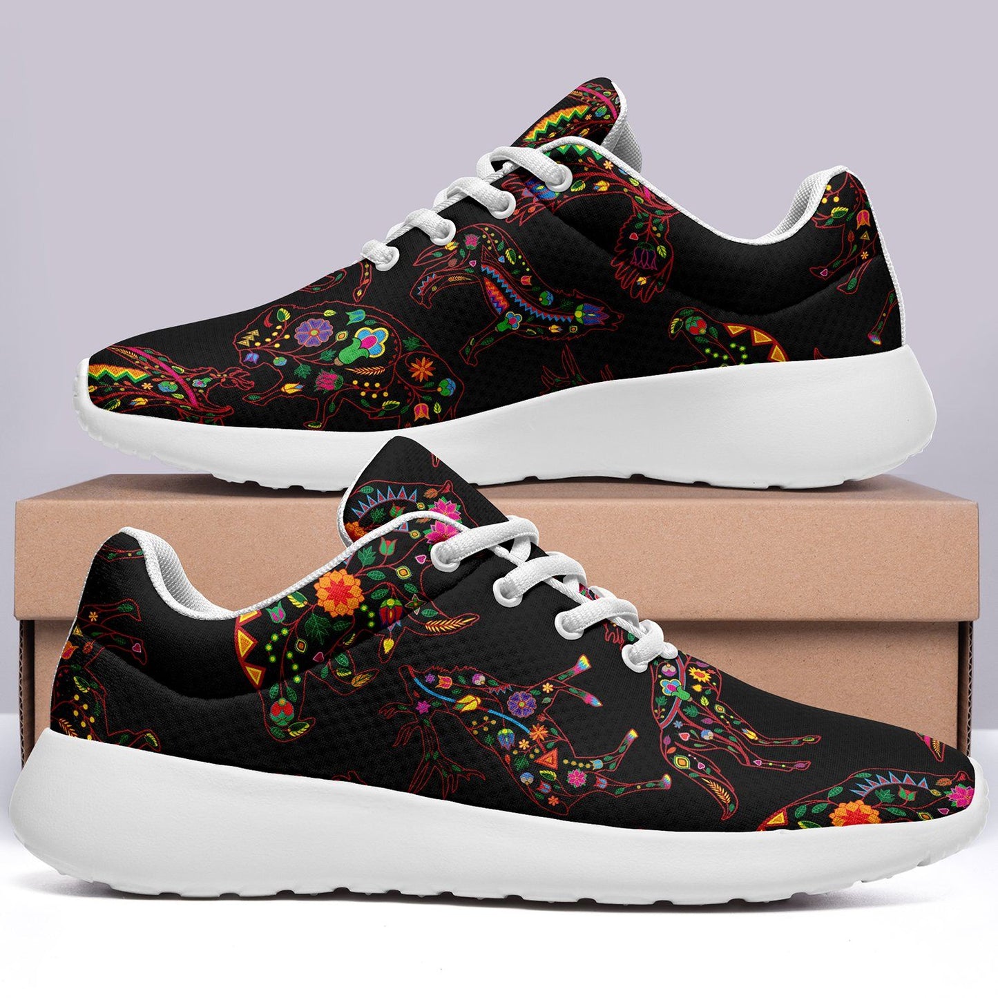 Floral Animals Ikkaayi Sport Sneakers ikkaayi Herman 