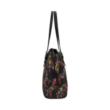 Load image into Gallery viewer, Floral Animals Leather Tote Bag/Large (Model 1640) bag e-joyer 
