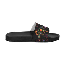 Load image into Gallery viewer, Floral Animals Men&#39;s Slide Sandals (Model 057) Men&#39;s Slide Sandals (057) e-joyer 
